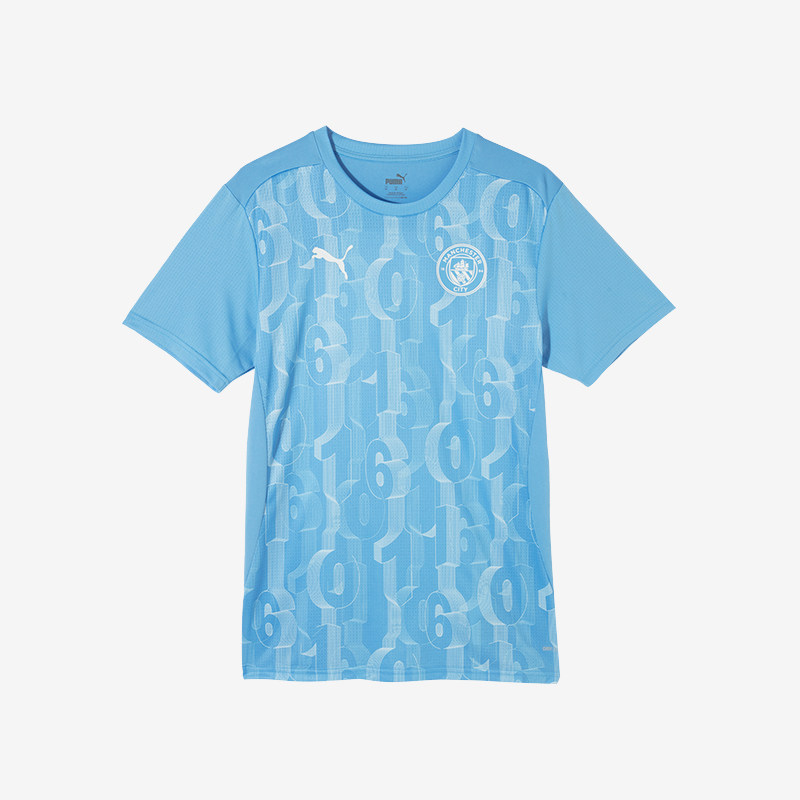 Puma/彪马正品曼城赛前热身男士透气球衣短袖T恤777578-21,运动服/休闲服装,运动T恤,淘宝优惠券,粉丝福利购,淘宝优惠卷