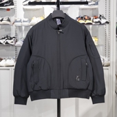 成龙联名功夫系列男子防风透湿宽松短羽绒服AYMU305 李宁正品