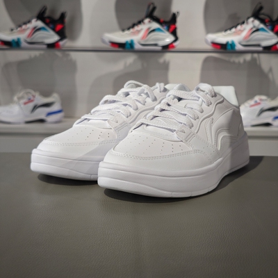 李宁正品元宝男子轻盈软弹舒适透气经典百搭运动休闲鞋AGCT339-6