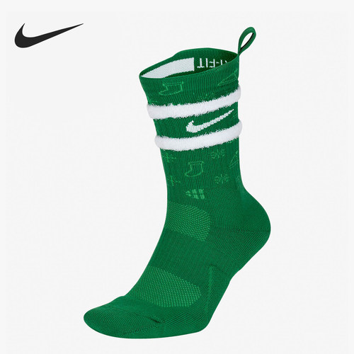 Nike/耐克正品新款男女同款时尚运动篮球中筒袜一双装CK6786-312
