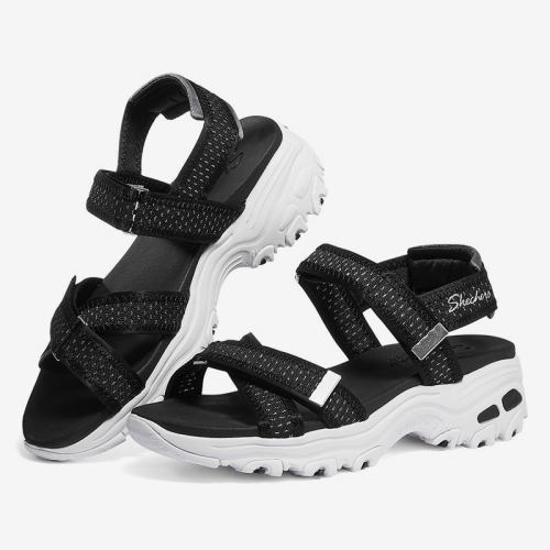 Skechers/斯凯奇正品当季新款透气时尚厚底女子沙滩凉鞋