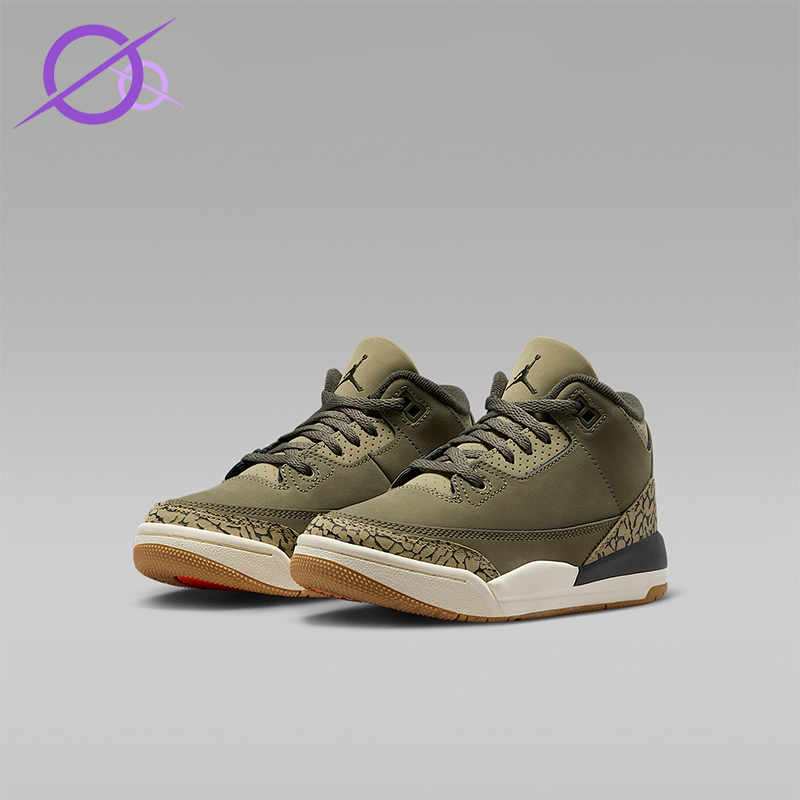 Nike/耐克正品JORDAN小童训练高帮减震运动耐磨篮球鞋DM0966-202