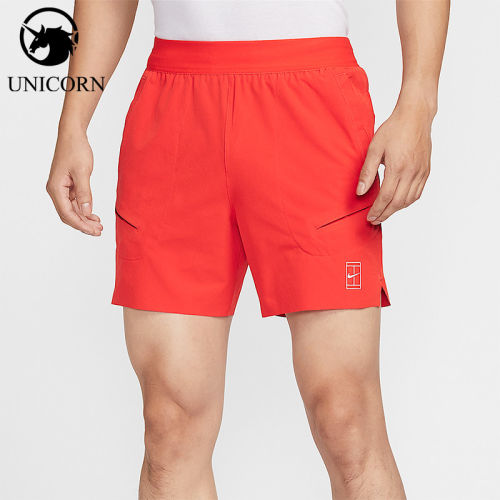 Nike/耐克正品Dri-FIT男士网球松紧运动经典休闲短裤FZ6914-673