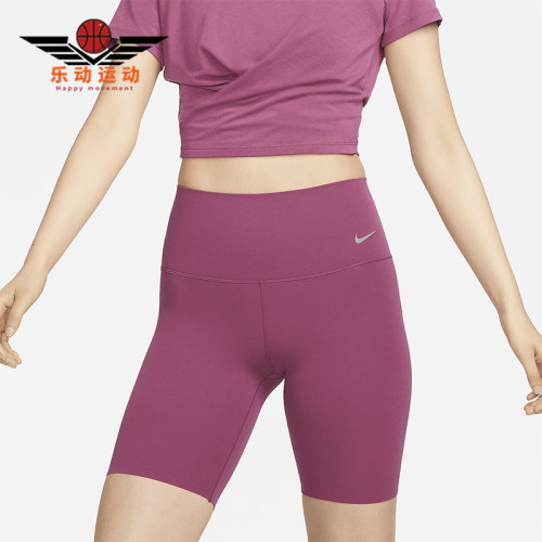 Nike/耐克正品夏季新款女士跑步训练针织休闲短裤DQ6004-653