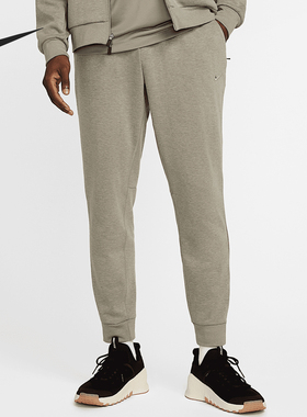 Nike/耐克正品Dri-FIT男士系带针织简约训练长裤FZ0975-320