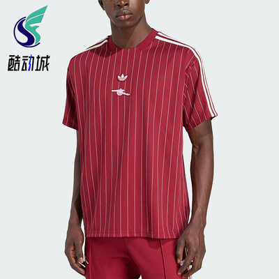 Adidas/阿迪达斯正品三叶草男女运动休闲复古短袖球衣T恤KB6427