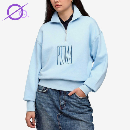 Puma/彪马正品PremiumEssentials套头经典简约亲肤卫衣632056-48