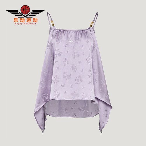 Adidas/阿迪达斯正品女士新中式透气时尚休闲背心T恤LD6442