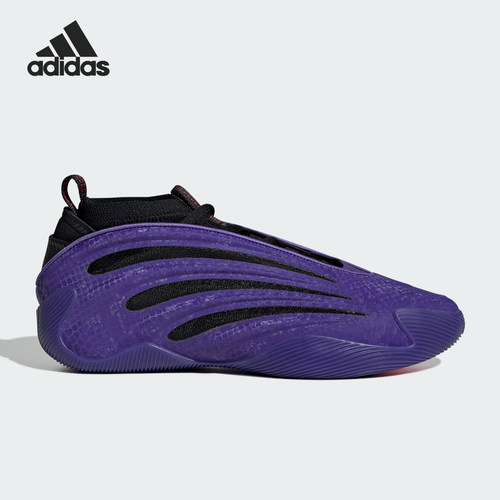 Adidas/阿迪达斯正品新款男女同款稳定缓震回弹篮球鞋JS0644