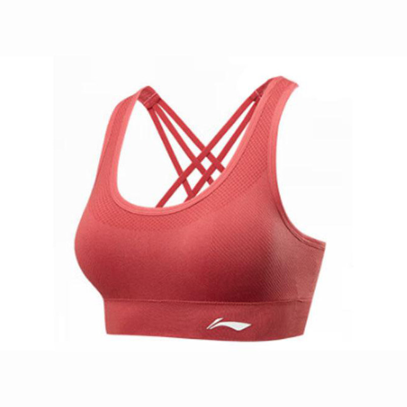 李宁正品夏季新款女子防震跑步健身训练瑜伽运动内衣YUBT012-3