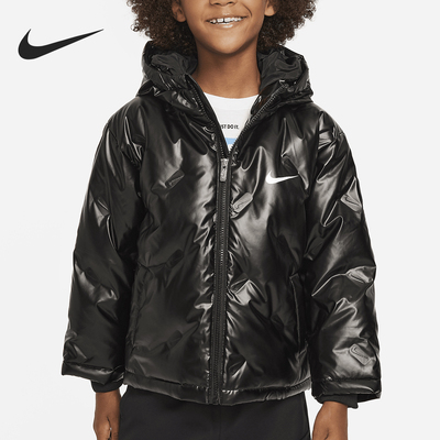 耐克小童保暖连帽羽绒服