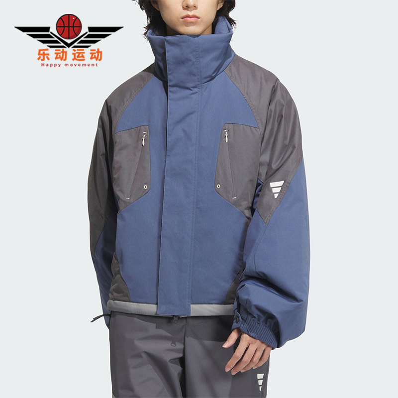 阿迪达斯男士户外运动休闲棉服