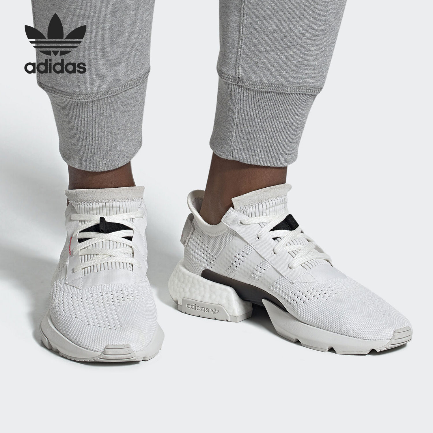 Adidas/阿迪达斯正品三叶草POD-S3.1 男女同款跑步运动鞋 DB3537