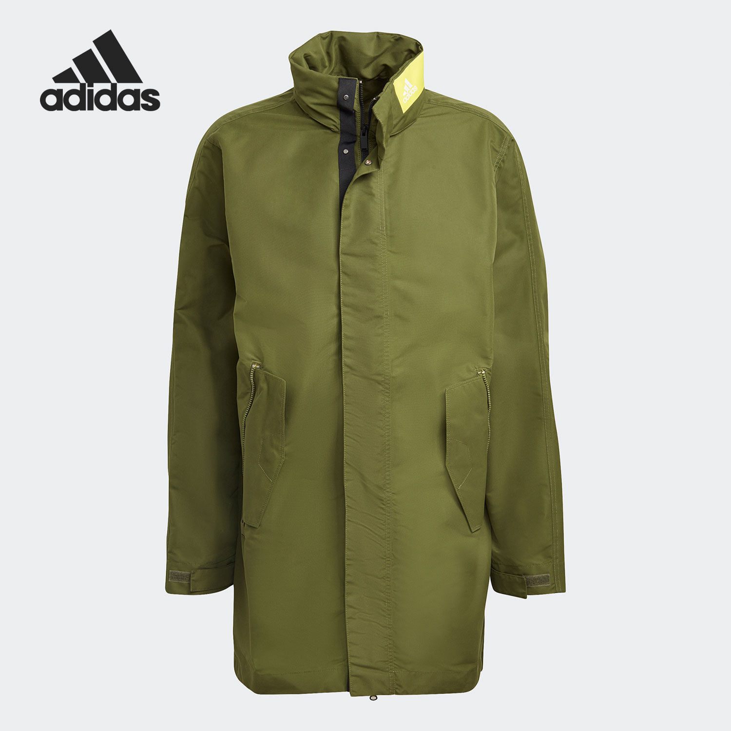 Adidas/阿迪达斯正品 当季新款男子训练运动中长款夹克外套GM5761,运动服/休闲服装,运动茄克/外套,淘宝优惠券,粉丝福利购,淘宝优惠卷