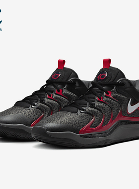 Nike/耐克正品KD 17男士耐磨低帮训练缓震运动篮球鞋FJ9487-001