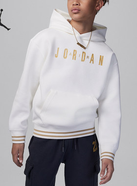 Nike/耐克正品Air Jordan大童连帽休闲运动卫衣HJ7974-133