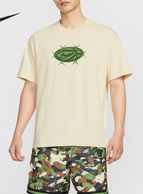 Nike/耐克正品2025夏季款男士图案透气休闲短袖HV1676-113