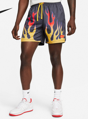 Nike/耐克正品Americana flames休闲男子运动短裤DV9628-010