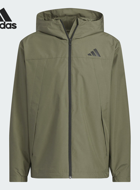 Adidas/阿迪达斯正品WOVEN JACKET男女同款梭织宽松外套KA9311