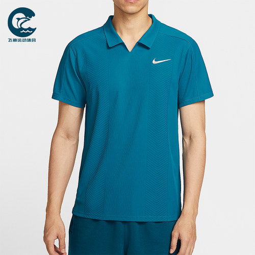 Nike/耐克正品NikeCourtSlamDri-FITADV网球经典POLO衫HM6753-301