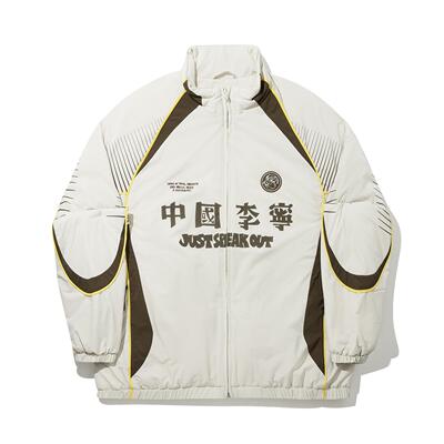 李宁正品Atticus Torre艺术家限定系列男子保暖运动棉服AJMV279