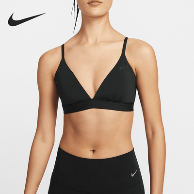 Nike/耐克正品2025夏季款女士透气运动训练内衣HQ7004-011
