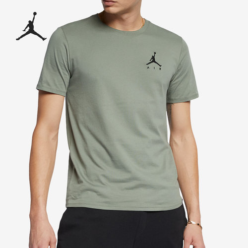 Nike/耐克正品JORDAN男子圆领透气休闲运动短袖T恤AH5297-351