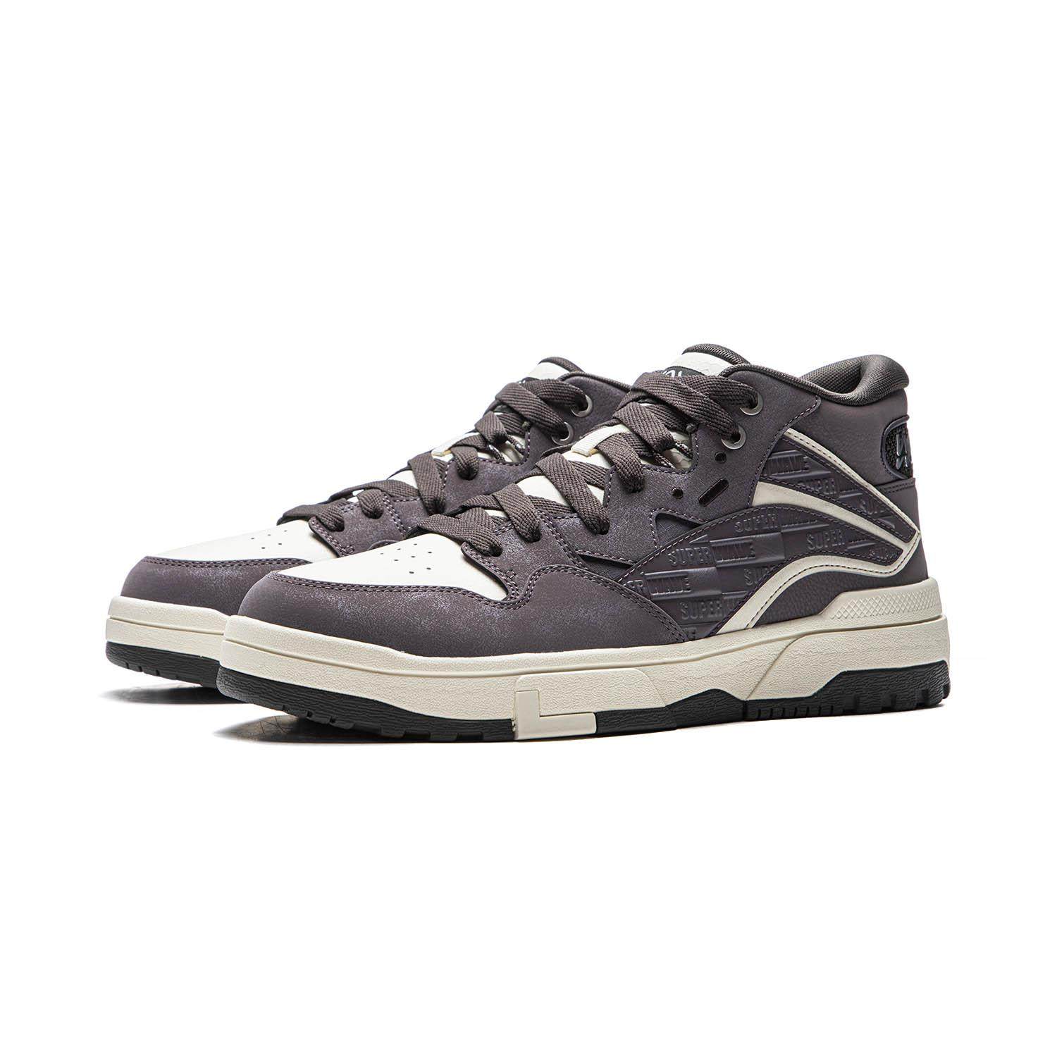 李宁正品惟吾MID FLEECE男女同款加绒保暖回弹中帮板鞋AGCV381,运动鞋new,板鞋,淘宝优惠券,粉丝福利购,淘宝优惠卷