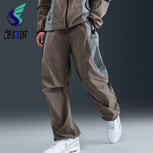 Nike/耐克正品Dri-FIT男士运动拼接梭织宽松机能长裤IH8467-289