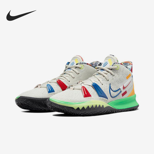 Nike耐克正品Kyrie 7男女圆头系带中帮运动休闲篮球鞋DC9122-001