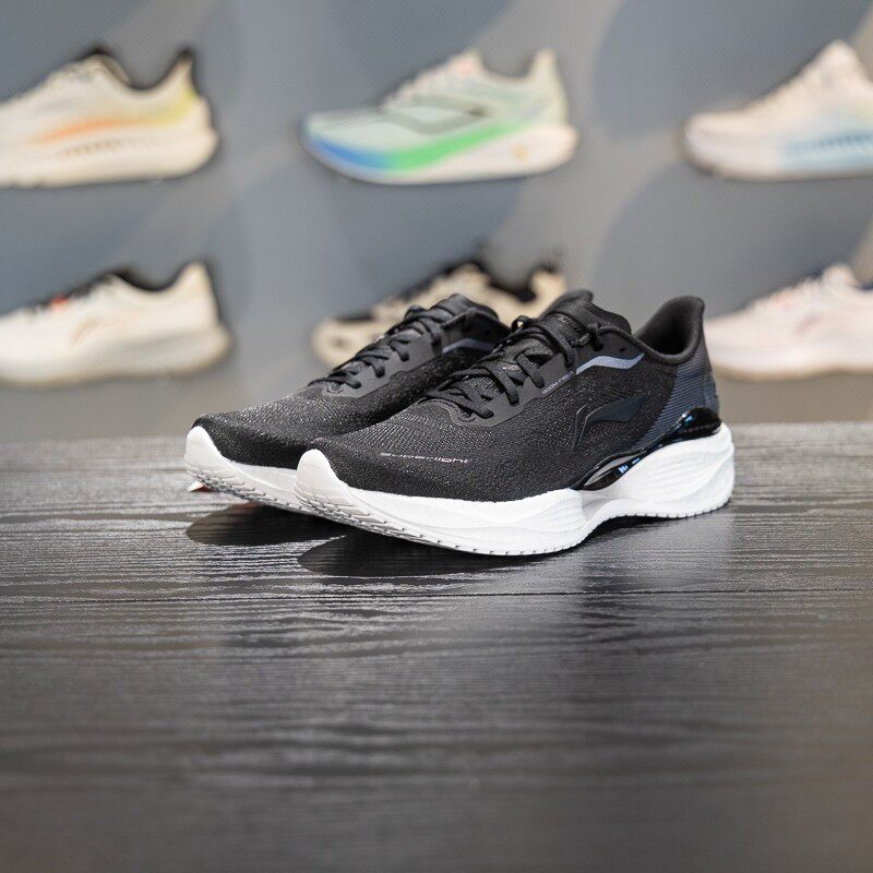 李宁正品超轻23女子轻质透气耐磨运动训练低帮跑步鞋ARBW018-3