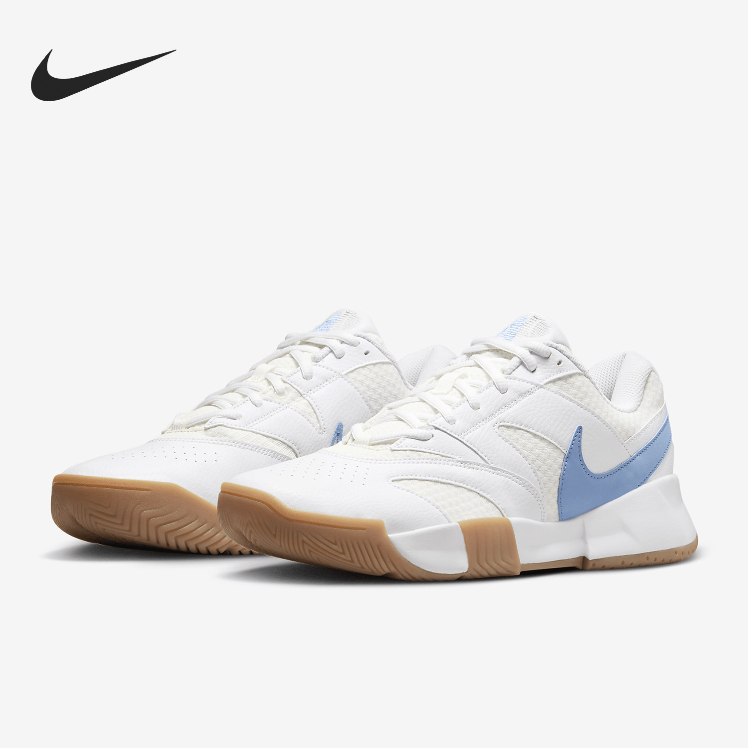 Nike/耐克正品Court Lite 4 男士运动训练网球鞋FD6574-107 - 实物图