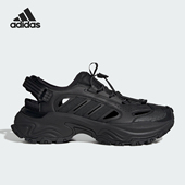 阿迪达斯正品 2025新款 男女同款 Adidas 可调节魔术贴凉鞋 JP8896