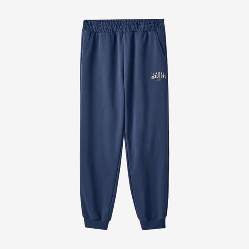 Skechers斯凯奇正品男收脚针织中腰松紧运动长裤L324M058-00DU