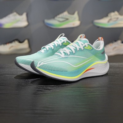 李宁正品赤兔7 PRO男子防滑耐磨透气运动训练低帮跑步鞋ARPV025-4