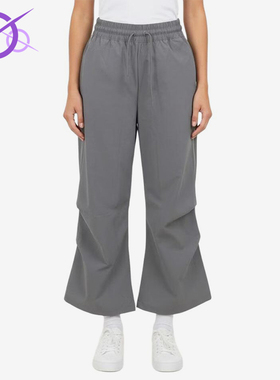 Adidas/阿迪达斯正品FOS纯色裤女灰色运动裤经典休闲裤装KW5715