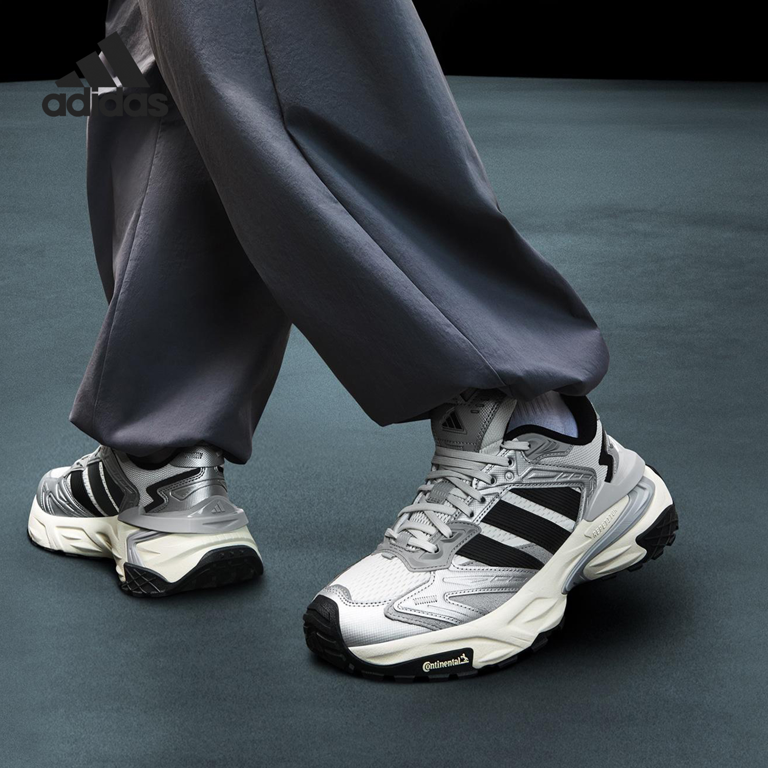 Adidas/阿迪达斯正品XLG STORM EDGE男女缓震运动老爹鞋JS0059