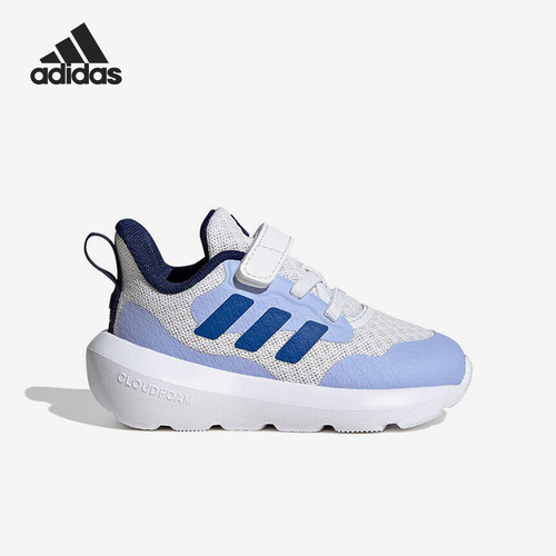 Adidas/阿迪达斯正品24秋季新款小童魔术贴运动跑步鞋IF4097