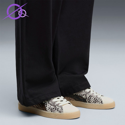 Puma/彪马正品男女同款舒适耐磨低帮系带休闲板鞋408329-01
