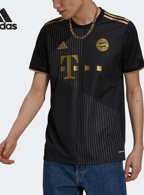 Adidas/阿迪达斯正品拜仁客场球迷版男子足球运动球衣GM5317