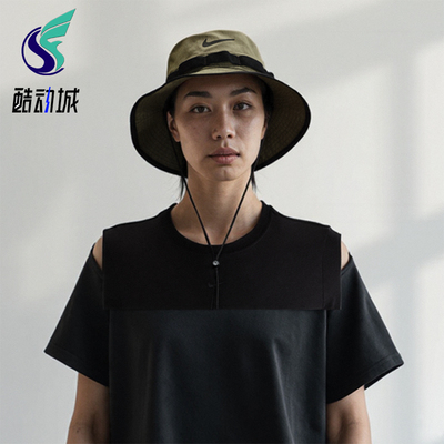 Nike/耐克正品DRI-FIT男女遮阳休闲经典户外运动渔夫帽HJ3683-222