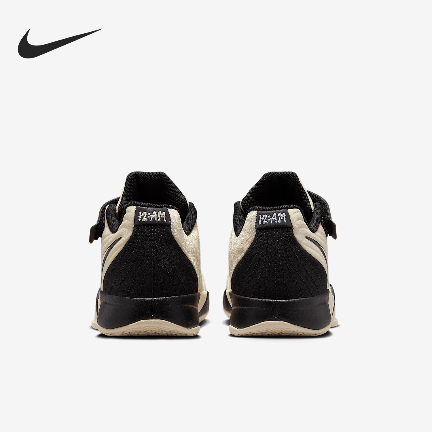 Nike/耐克正品2025春款儿童魔术贴拼接时尚篮球鞋FV5634-100