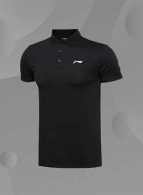 李宁正品夏季新款休闲百搭舒适运动男子款POLO衫APLS141