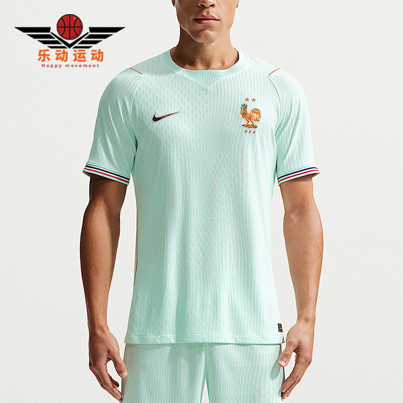 Nike/耐克正品Aero-FIT男士足球比赛运动圆领透气T恤IB5200-394