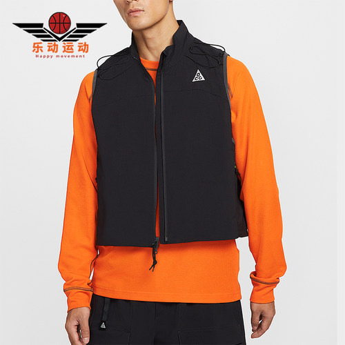 Nike/耐克正品2025夏季款男士透气宽松日常户外马甲HV0601-010