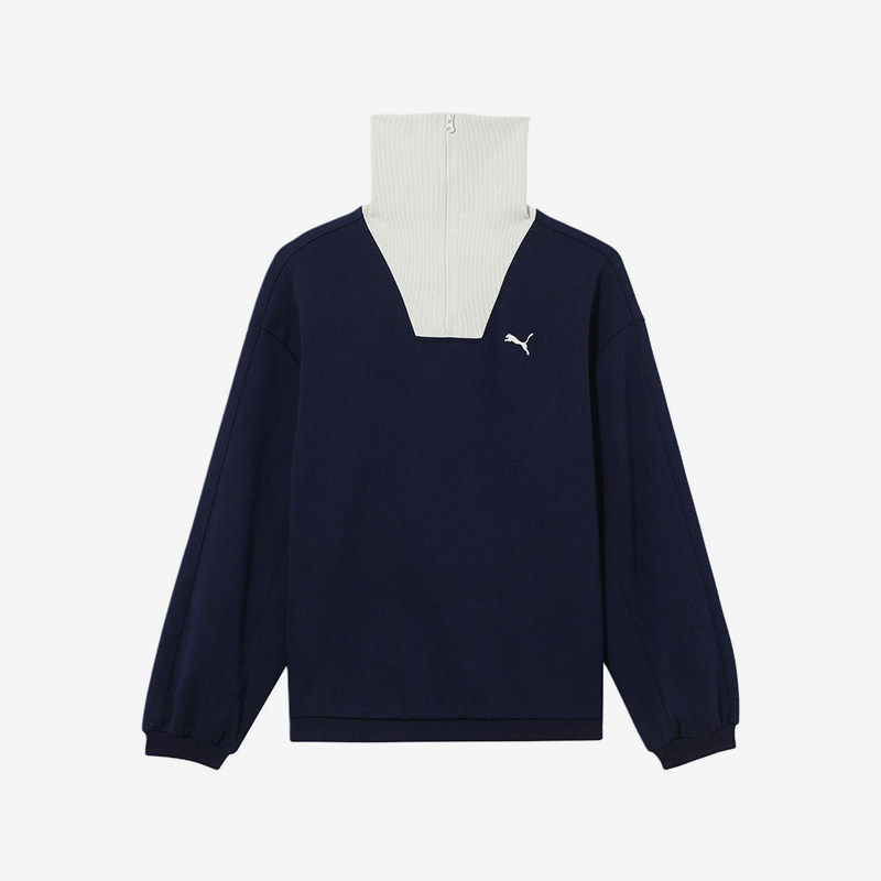 Puma/彪马正品新款女士高领运动针织半拉链休闲卫衣631308-06,运动服/休闲服装,运动卫衣/套头衫,淘宝优惠券,粉丝福利购,淘宝优惠卷