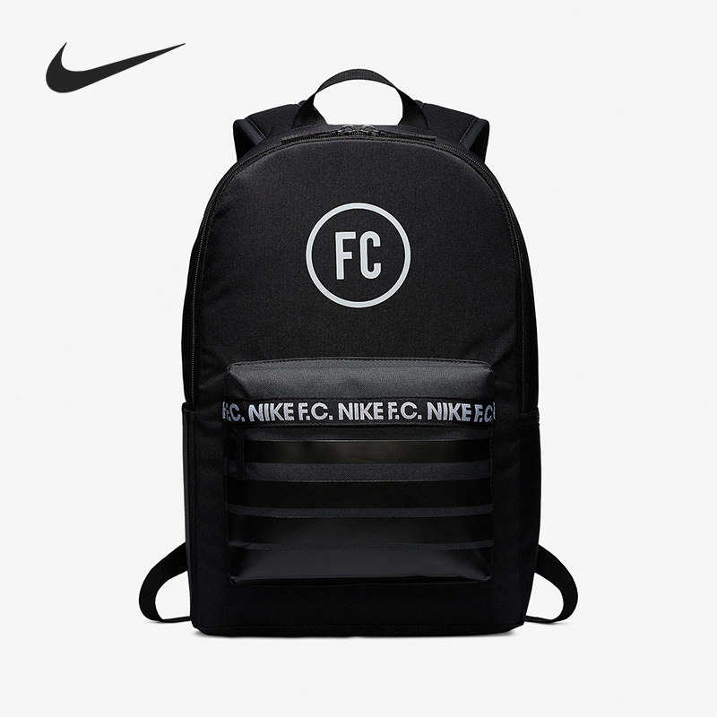 Nike/耐克正品新款男女同款运动健身经典足球双肩包BA6109-011