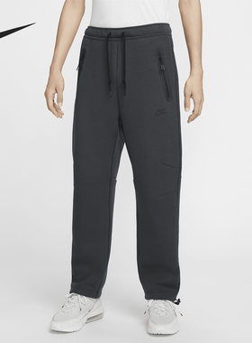 Nike/耐克正品Tech 男士简约系带针织直筒运动长裤HJ6534-060