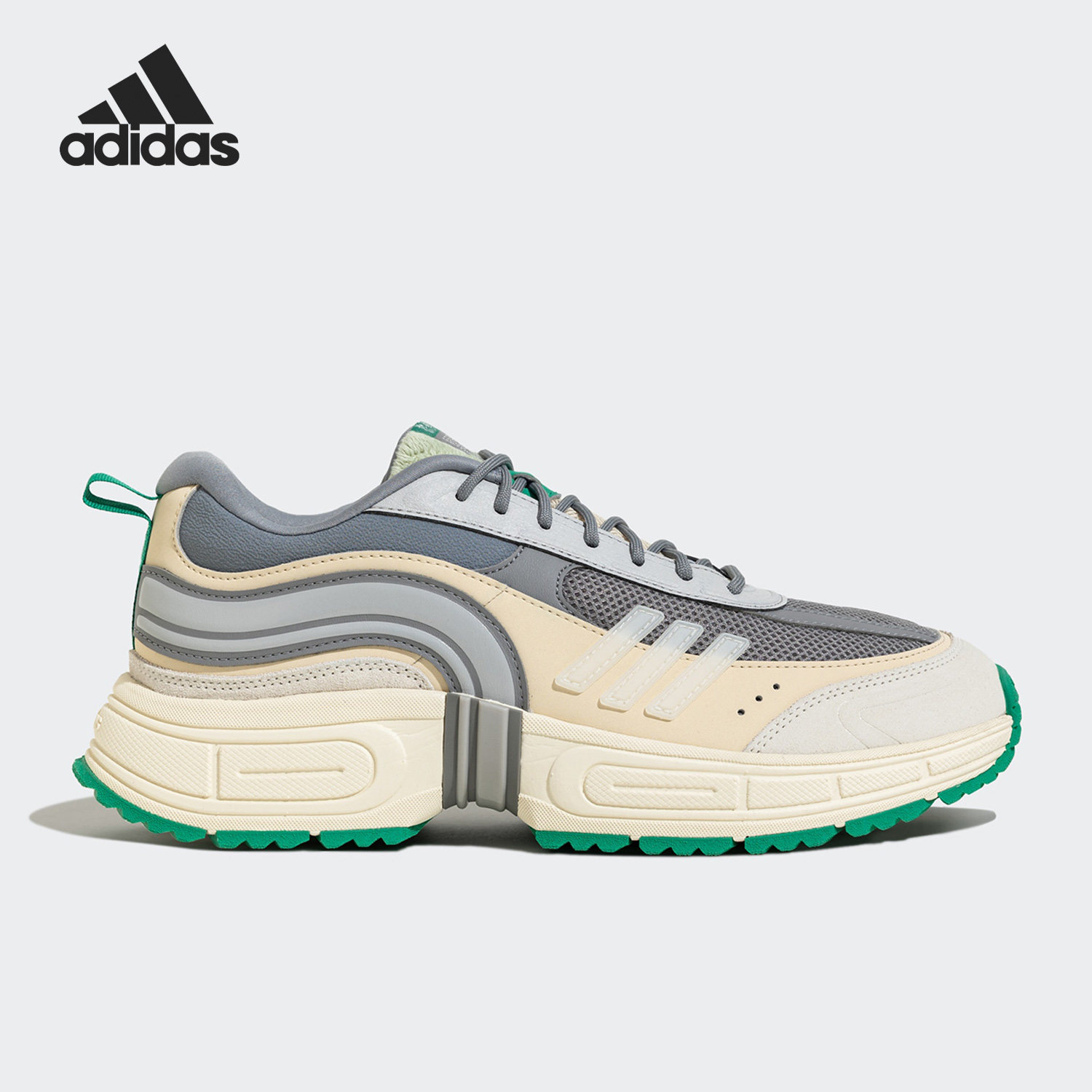 Adidas/阿迪达斯正品FANTASY FLOW男女厚底运动休闲鞋HQ4606