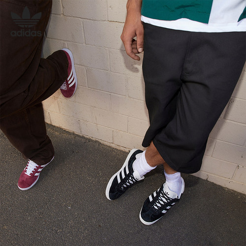 Adidas/阿迪达斯正品三叶草 GAZELLE 男女低帮经典板鞋 BB5476